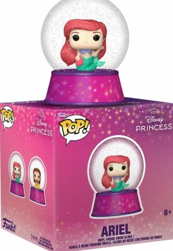 Blind Box>Disney Princess - Bitty Pop! Mini Snow Globes Vinyl Figure (Display of 12)