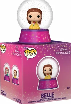 Blind Box>Disney Princess - Bitty Pop! Mini Snow Globes Vinyl Figure (Single Unit)