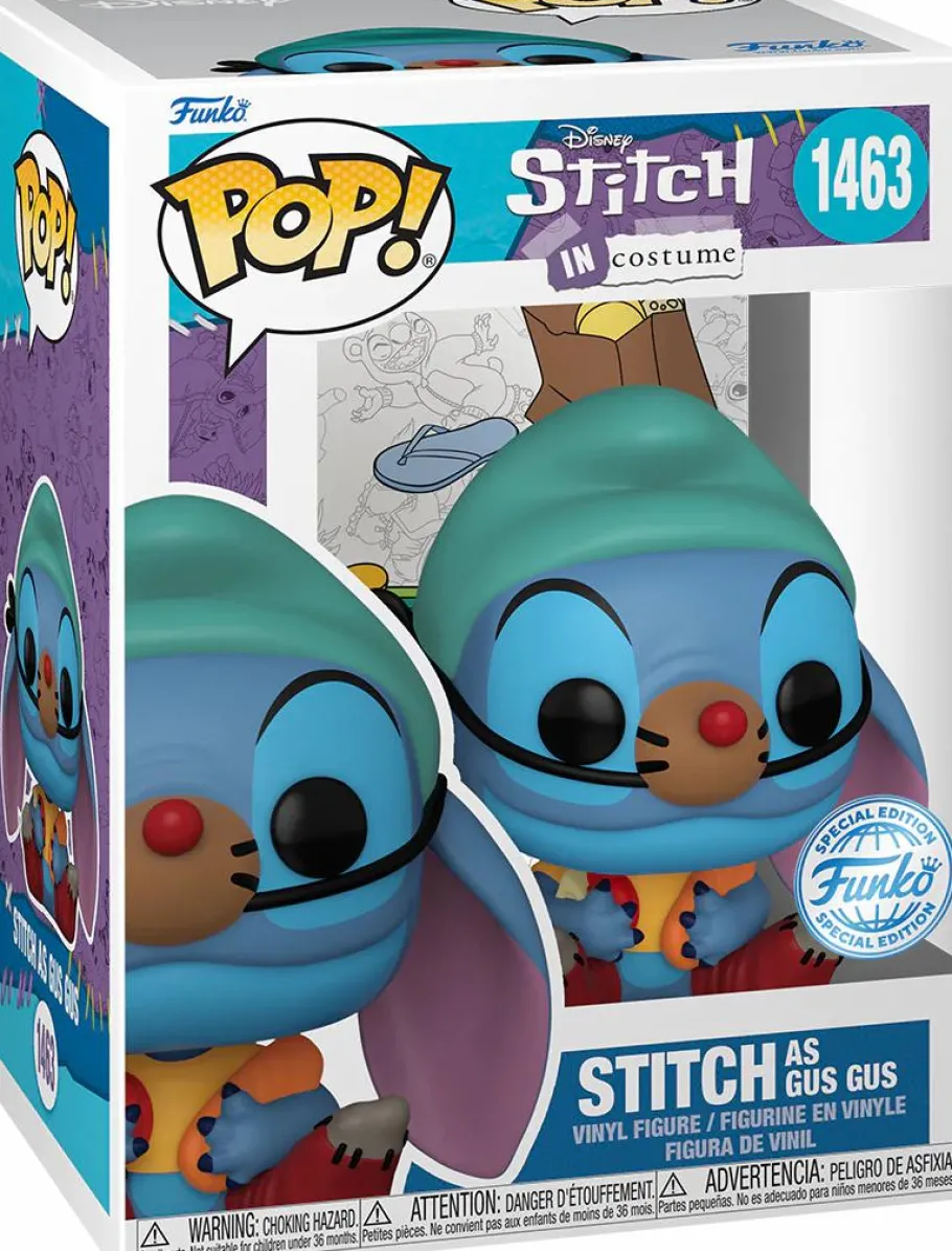 Standard Pop!>Lilo & Stitch Disney: Stitch in Costume - Stitch as Gus Gus Pop! Vinyl Figure