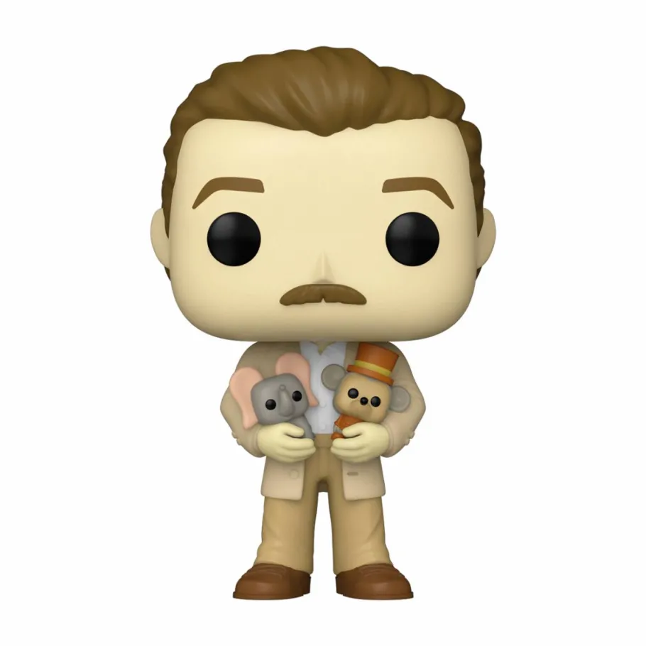 Standard Pop!>Disney 100th - Walt with Dumbo and Timothy Pop! Vinyl Figure