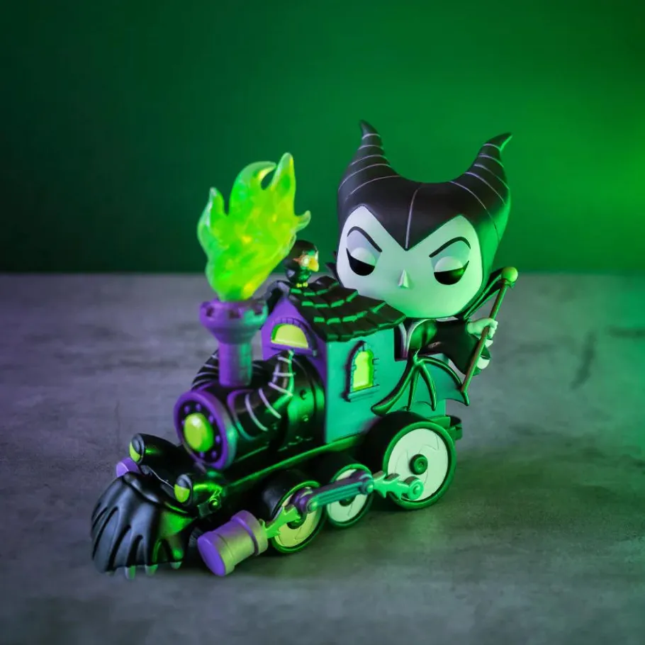 Pop! Bundles>Disney Villains - Train Engine & Carts Pop! Vinyl Figure Bundle (Funko / Popcultcha Exclusive) (Set of 5)