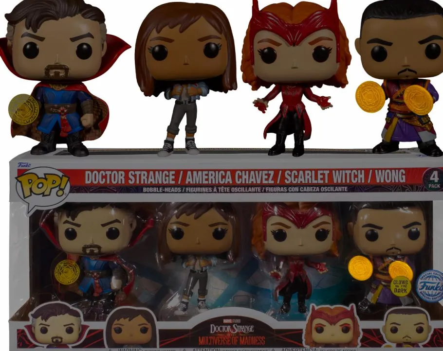 Pop! Bundles>Doctor Strange in the Multiverse of Madness - Pop! Vinyl Figure 4-Pack