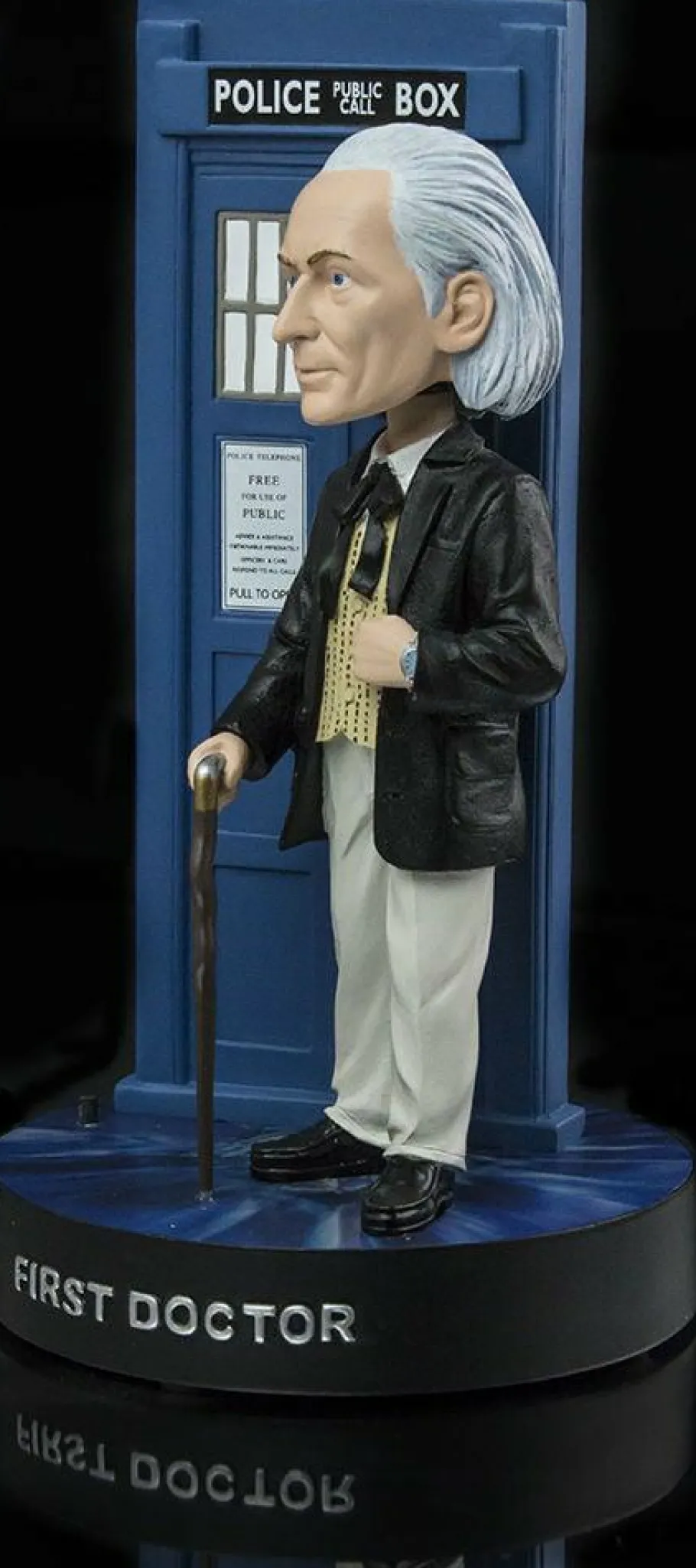 Bobble-Heads>Doctor Who - 1st Doctor William Hartnell Light Up Bobble Head (Int Sales Only)