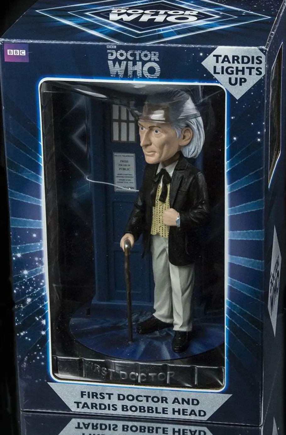 Bobble-Heads>Doctor Who - 1st Doctor William Hartnell Light Up Bobble Head (Int Sales Only)