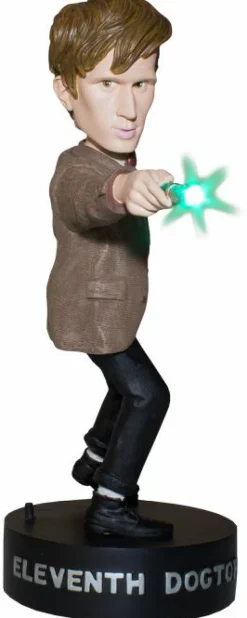 Bobble-Heads>Doctor Who - 11th Doctor Matt Smith Bobble Head With Light-Up Sonic Screwdriver (Int Sales Only)