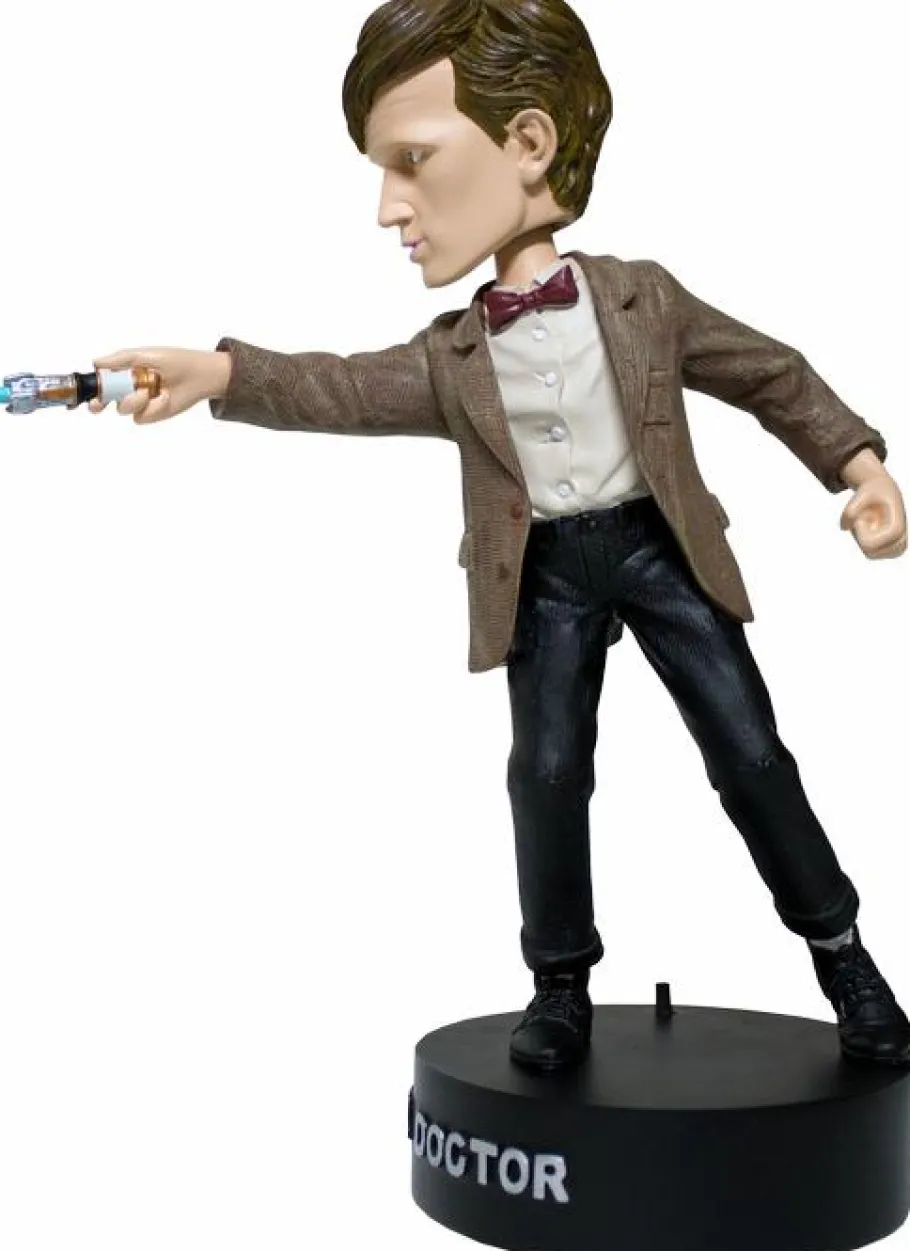 Bobble-Heads>Doctor Who - 11th Doctor Matt Smith Bobble Head With Light-Up Sonic Screwdriver (Int Sales Only)