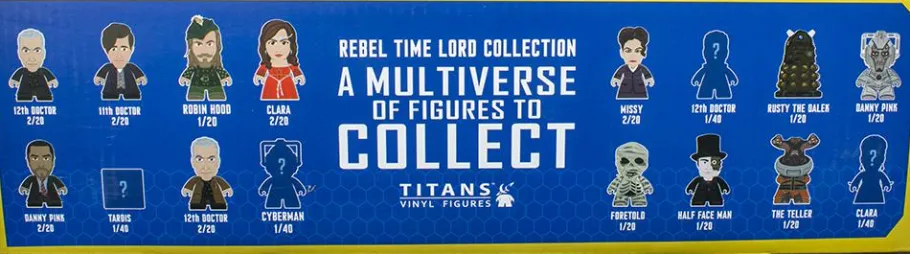 Blind Box>Doctor Who - The Rebel Time Lord Titans Mini Figures Blind Box