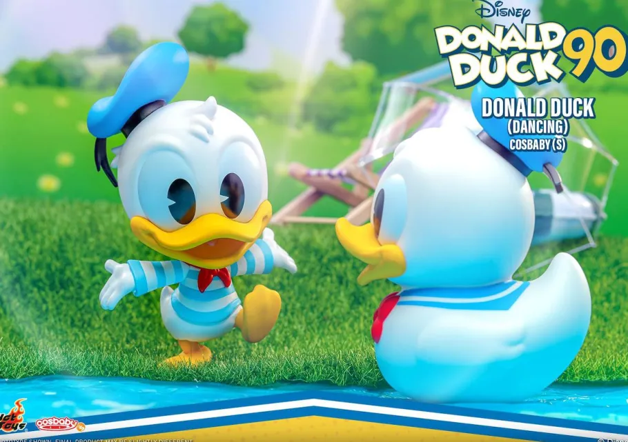 Cosbaby>Donald Duck - Dancing 90th Anniversary Cosbaby (S) Hot Toys Figure
