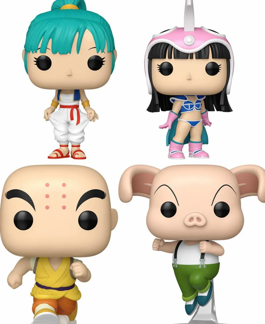 Pop! Bundles>Dragon Ball - Chillin with Krillin Pop! Vinyl Bundle (Set of 4)
