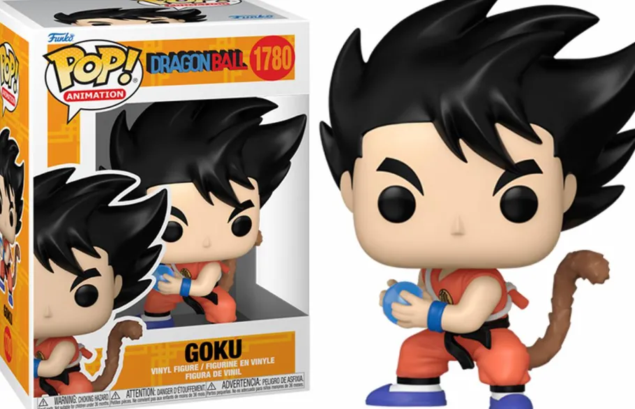 Standard Pop!>Dragon Ball - Goku with Tail (Kamehameha) Pop! Vinyl Figure