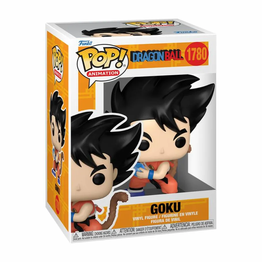 Standard Pop!>Dragon Ball - Goku with Tail (Kamehameha) Pop! Vinyl Figure