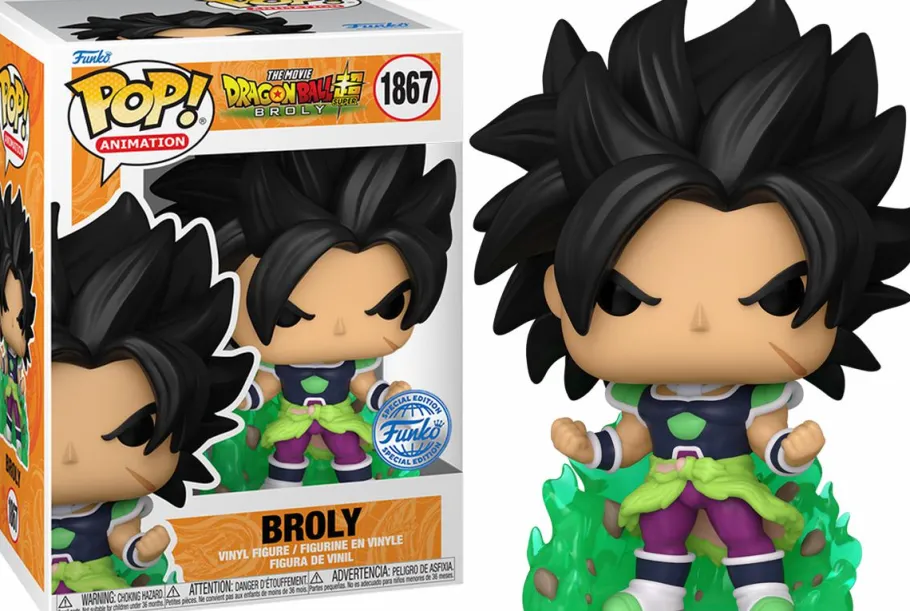 Standard Pop!>Dragon Ball Super: Broly - Broly (Green Energy) Pop! Vinyl Figure (Popcultcha Exclusive)