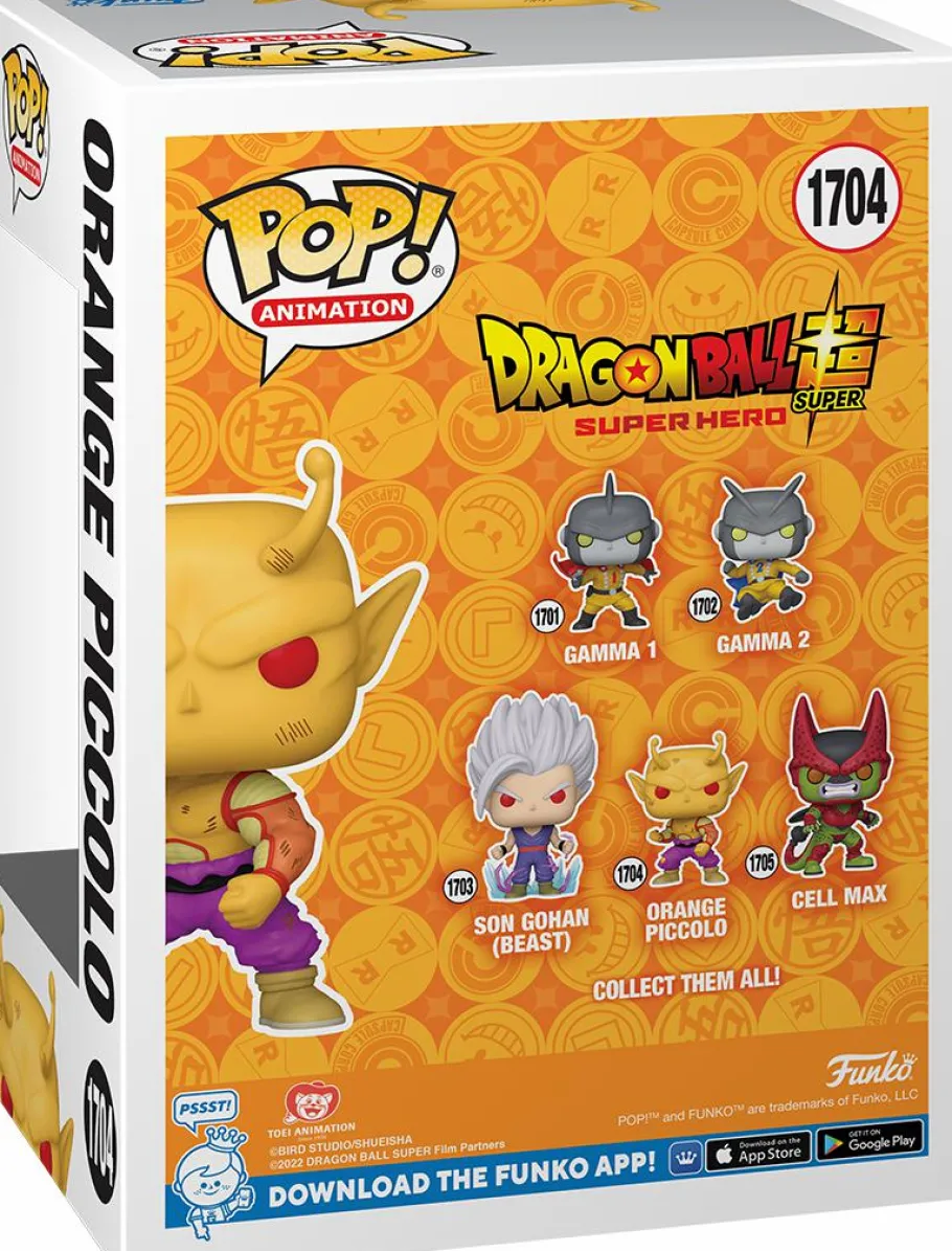 Standard Pop!>Dragon Ball Super: Super Hero - Orange Piccolo (Battle Damaged) Pop! Vinyl Figure