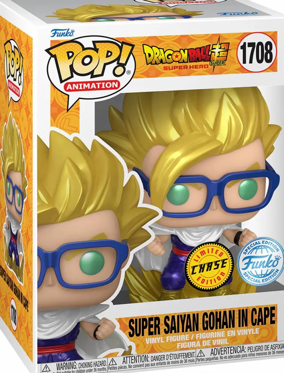 Standard Pop!>Dragon Ball Super: Super Hero - Gohan in Cape Pop! Vinyl Figure