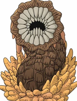 Designer Vinyl>Dune (2021) - Sandworm 3.5" Vinyl Figure