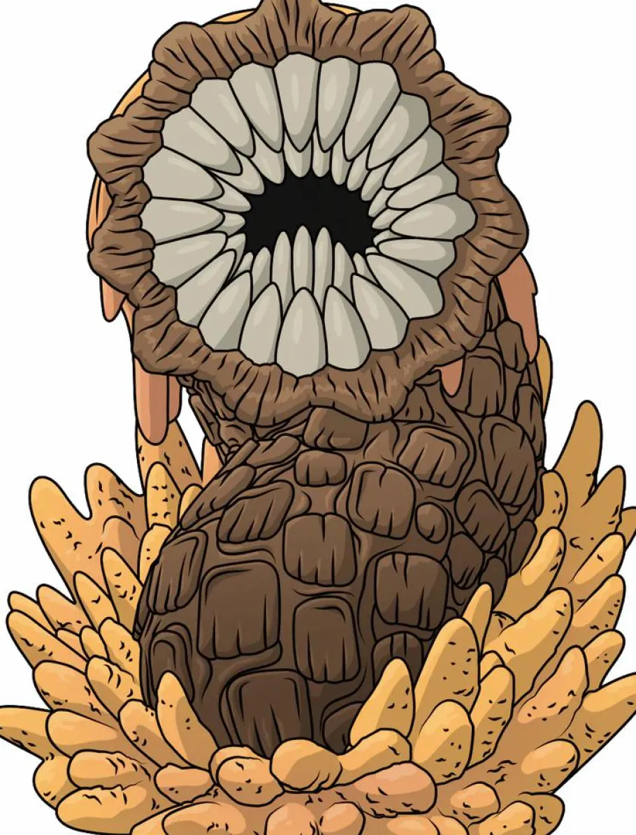 Designer Vinyl>Dune (2021) - Sandworm 3.5" Vinyl Figure
