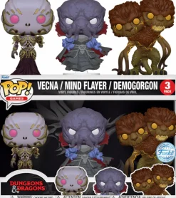 Standard Pop!>Dungeons & Dragons - Vecna, Mind Flayer & Demogorgon Pop! Vinyl Figure 3-Pack