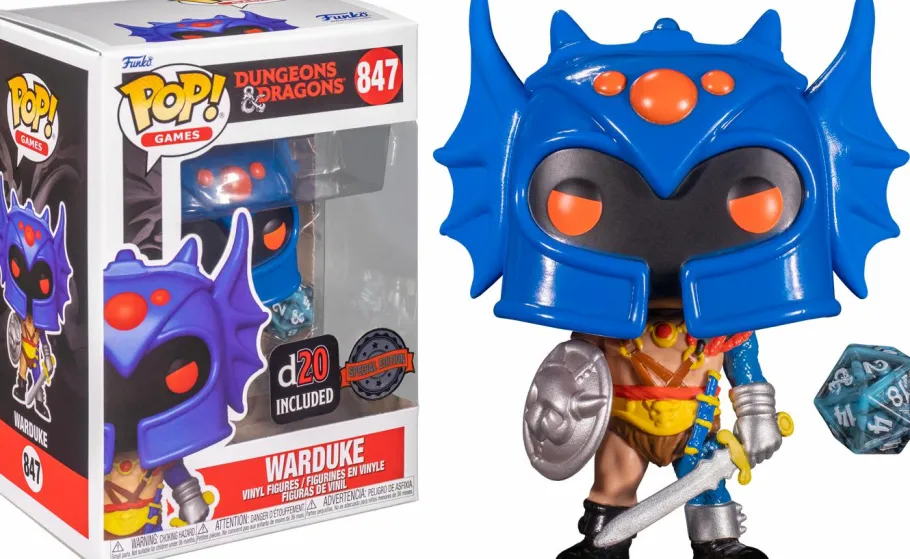 Standard Pop!>Dungeons & Dragons - Warduke Pop! Vinyl Figure with Dice