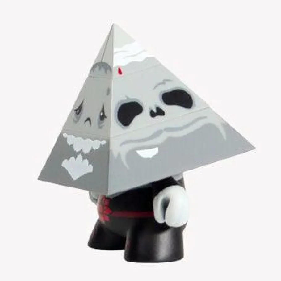 Dunny & Labbit>Dunny - 3" Pyramidun Grey Vinyl