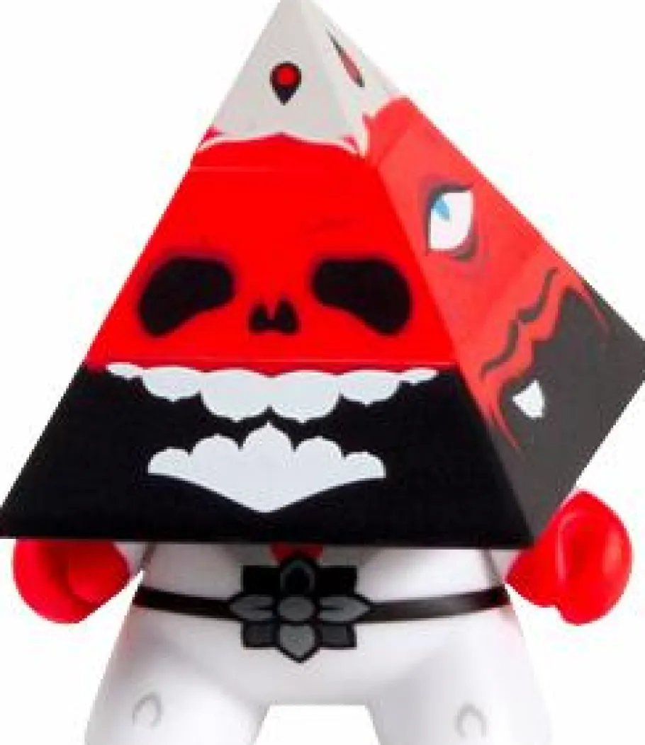 Dunny & Labbit>Dunny - 3" Pyramidun Red Vinyl