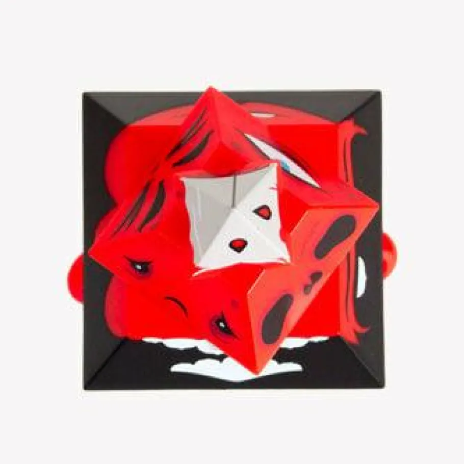 Dunny & Labbit>Dunny - 3" Pyramidun Red Vinyl