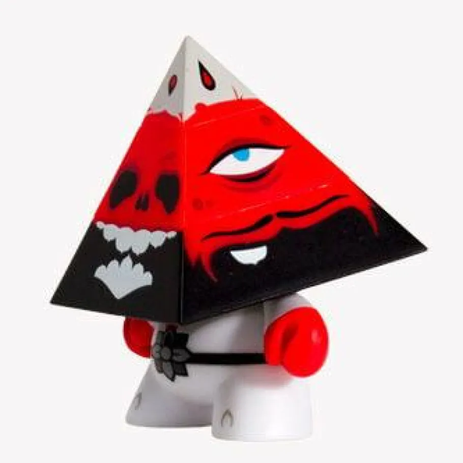 Dunny & Labbit>Dunny - 3" Pyramidun Red Vinyl