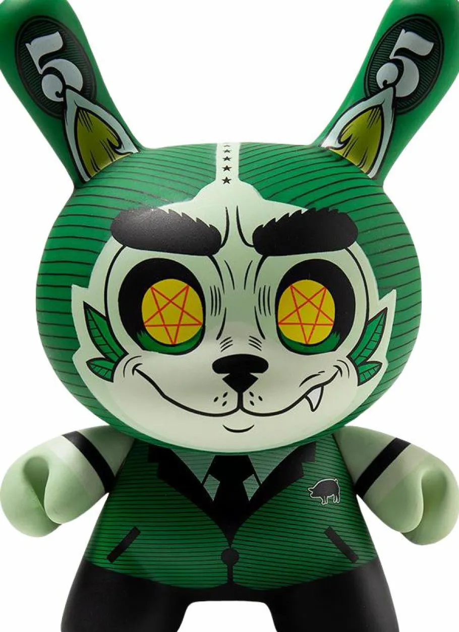 Dunny & Labbit>Dunny - Cash Wolf 5” Vinyl Figure by Josh Divine