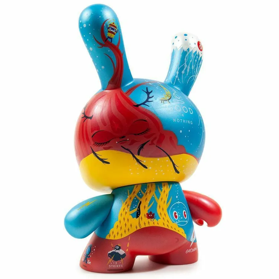 Designer Vinyl>Dunny - Good 4 Nothing 8” Vinyl Figure by 64 Colors