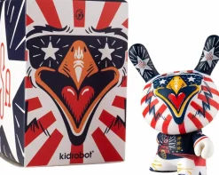 Designer Vinyl>Dunny - Indie Eagle 3” Vinyl Figure by Kronk