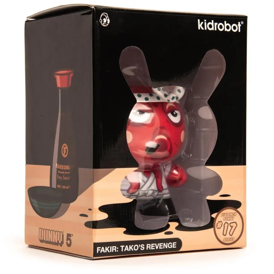 Designer Vinyl>Dunny - Tako’s Revenge 5” Vinyl Figure by Fakir