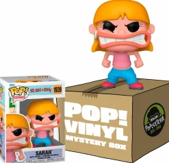 Collector & Mystery Boxes>Ed, Edd n Eddy - Sarah Mystery Box (Includes Sarah & 3 Exclusive Pop! Vinyl Figures)