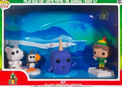 Pop! Deluxe>Elf (2003) - Arctic Puffin, Polar Bear Cub, Mr. Narwhal & Buddy Deluxe Pop! Moment Vinyl Figure 4-Pack