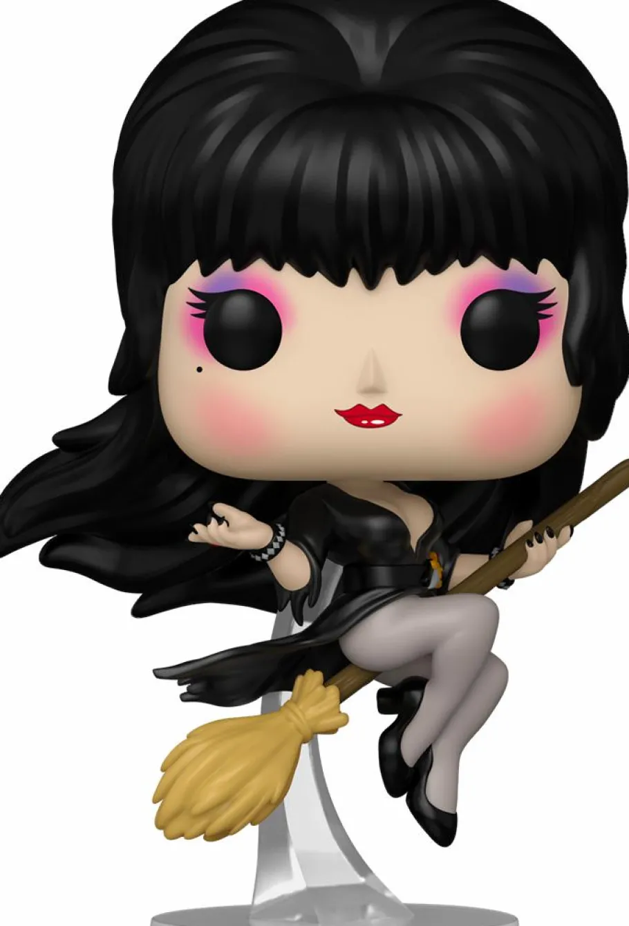 Standard Pop!>Elvira : Mistress of the Dark - on Broom Pop! Vinyl Figure