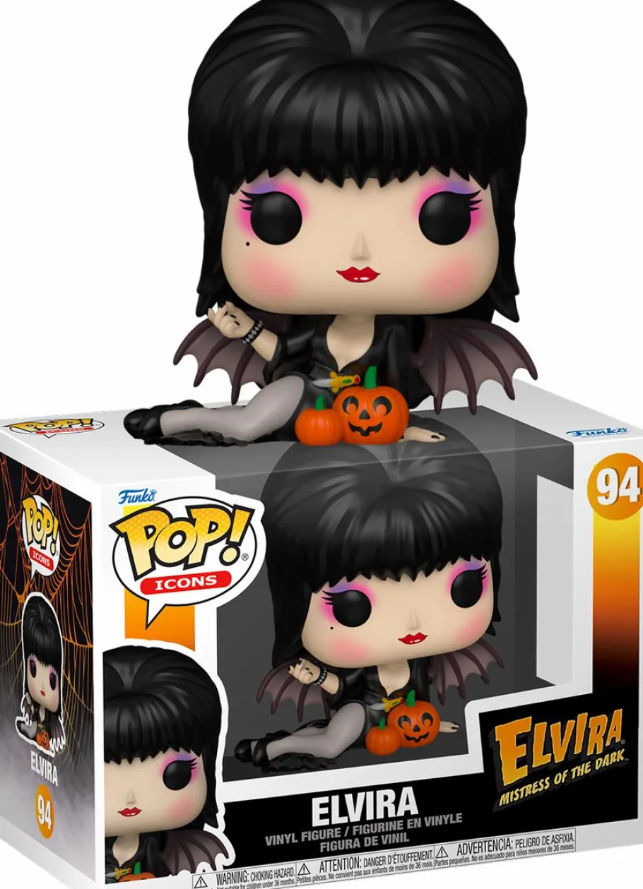 Standard Pop!>Elvira : Mistress of the Dark - with Pumpkins Pop! Vinyl Figure