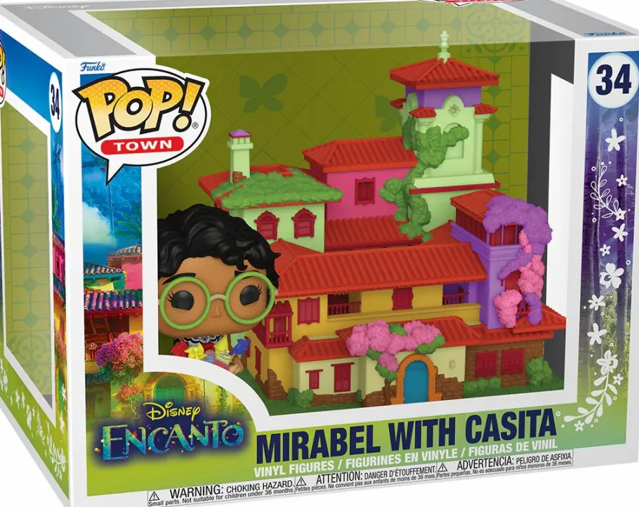 Pop! Rides & Town>Encanto (2021) - Mirabel with Casita Pop! Town Vinyl Figure