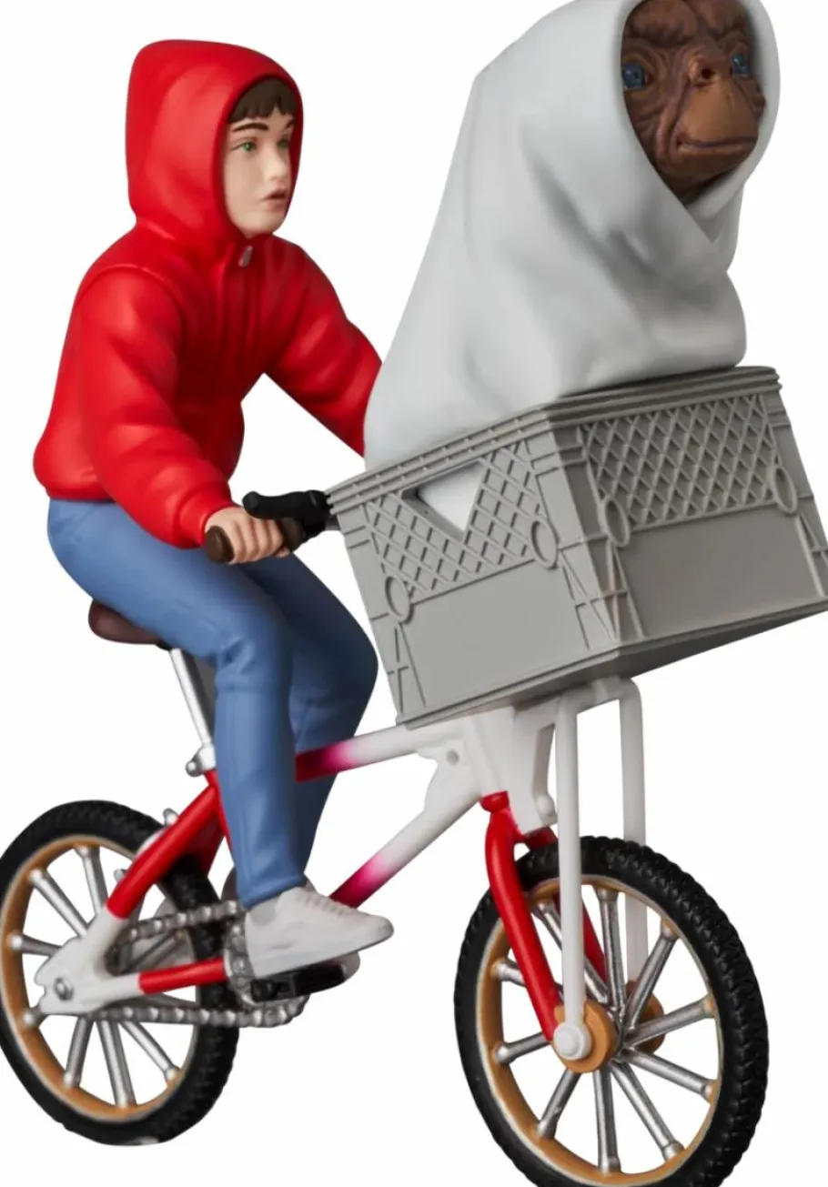 Designer Vinyl>E.T. the Extra-Terrestrial - & Elliott with Bicycle Ultra Detail Figure UDF Vinyl Figure