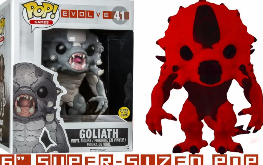 Super-Sized Pop!>Evolve - Triad Goliath 6" Super Sized Pop! Vinyl Figure Bundle (Set of 3)
