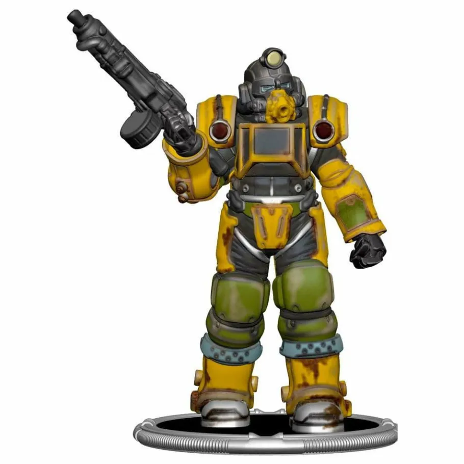 Designer Vinyl>Fallout - Excavator & Vault Boy (Gun) 3" 2-Pack Mini Figure Set