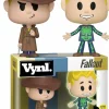 Designer Vinyl>Fallout - Mysterious Stranger & Adamantium Skeleton Vynl. Vinyl Figure 2-Pack