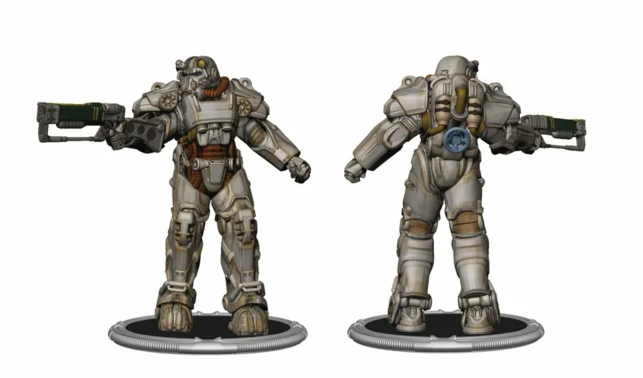 Designer Vinyl>Fallout - T-60 Power Armour 3" Figure