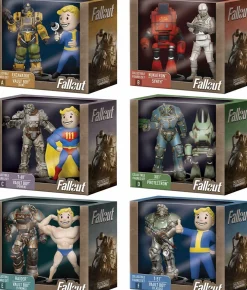 Designer Vinyl>Fallout - War Never Changes 3" 2-Pack Mini Figure Bundle (Set of 6)