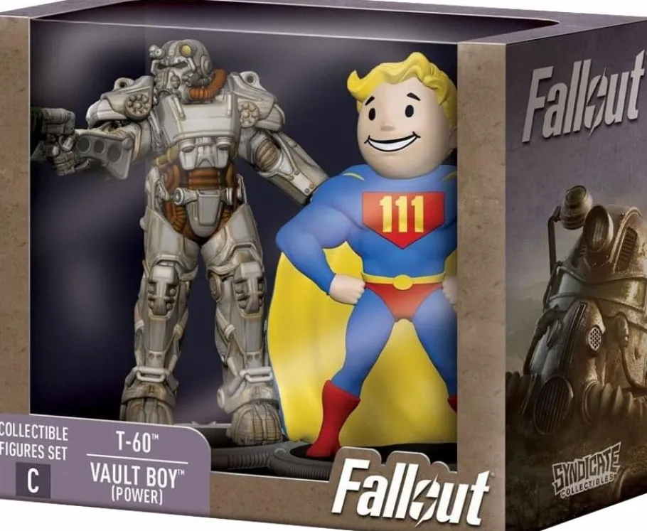 Designer Vinyl>Fallout - War Never Changes 3" 2-Pack Mini Figure Bundle (Set of 6)