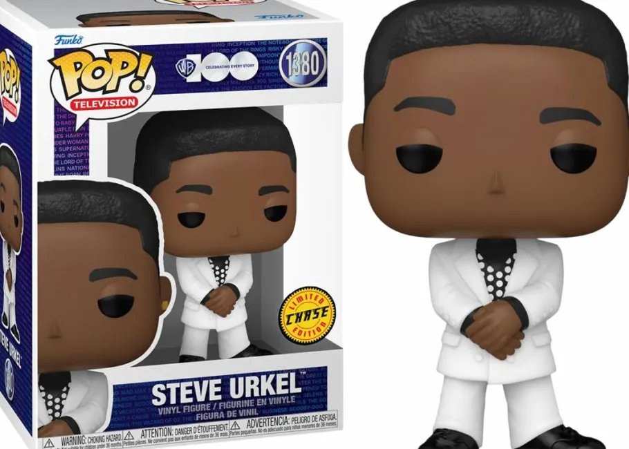 Pop! Chases, Vault, Limited Editions, Ppp Items>Family Matters - Steve Urkel Pop! Vinyl Figure in Acrylic Pop! Protector (Chase Variant)