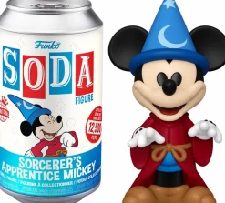 Designer Vinyl>Disney Fantasia - Sorcerer Mickey Vinyl SODA Figure in Collector Can (International Edition)