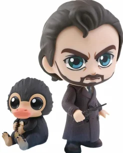 Cosbaby>Fantastic Beasts: The Crimes Of Grindelwald Fantastic Beasts 2: The Crimes of Grindelwald - Albus Dumbledore & Niffler Cosbaby 3.75” Hot Toys Bobble-Head Figure 2-Pack