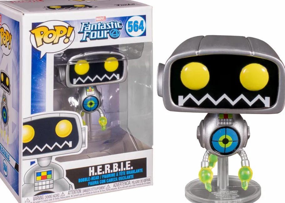 Standard Pop!>Fantastic 4 Fantastic Four - H.E.R.B.I.E. Pop! Vinyl Figure