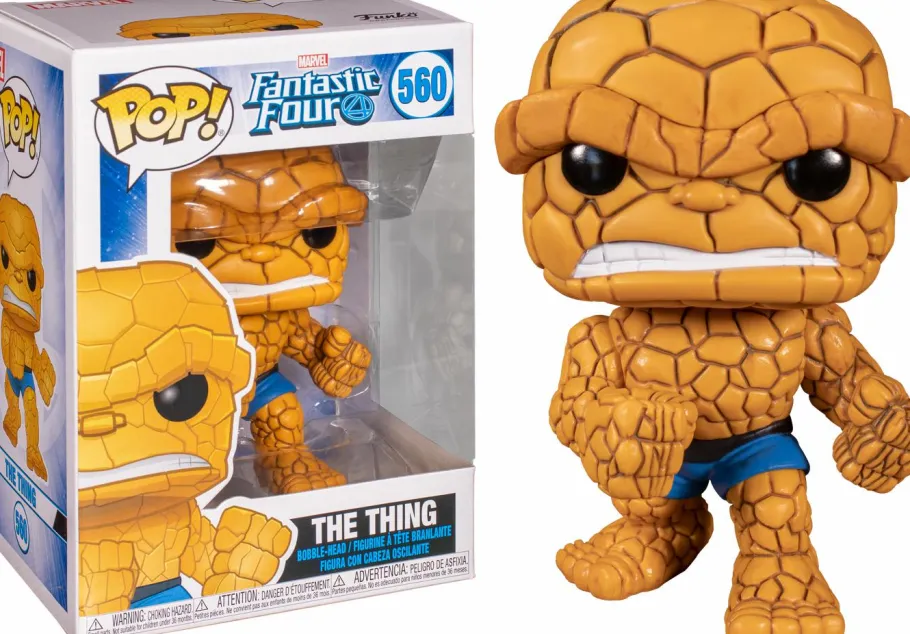 Standard Pop!>Fantastic 4 Fantastic Four - The Thing Pop! Vinyl Figure