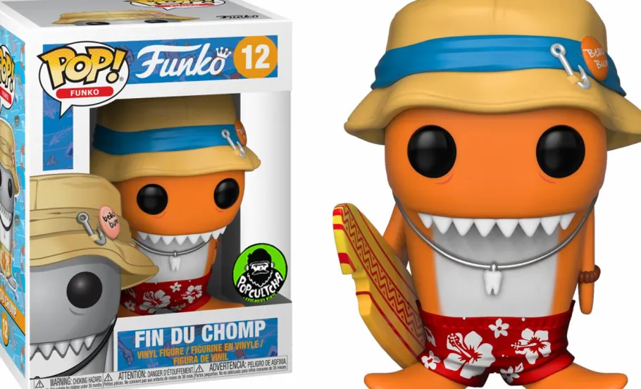 Standard Pop!>Spastik Plastik Fantastik Plastik - Fin Du Chomp Orange Pop! Vinyl Figure (Funko Exclusive)