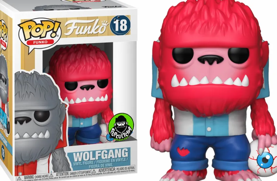 Standard Pop!>Spastik Plastik Fantastik Plastik - Wolfgang Pink Pop! Vinyl Figure (Popcultcha Exclusive)