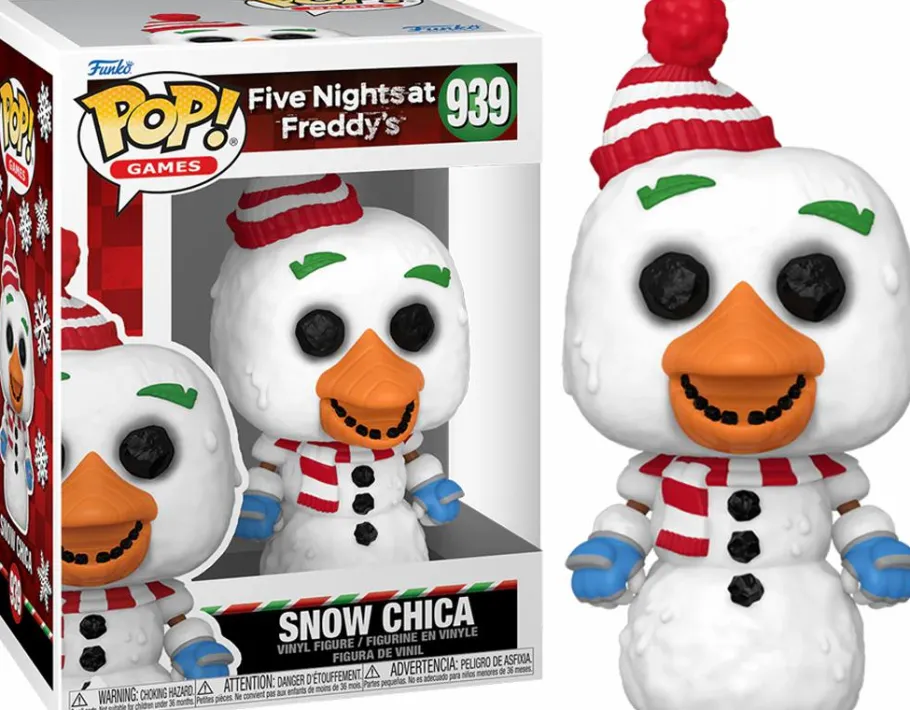 Standard Pop!>Five Nights at Freddy's - Holiday Snow Chica Pop! Vinyl Figure